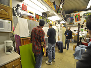 Class at The King of Paint