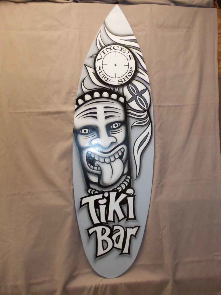 King of Paint Tiki Bar