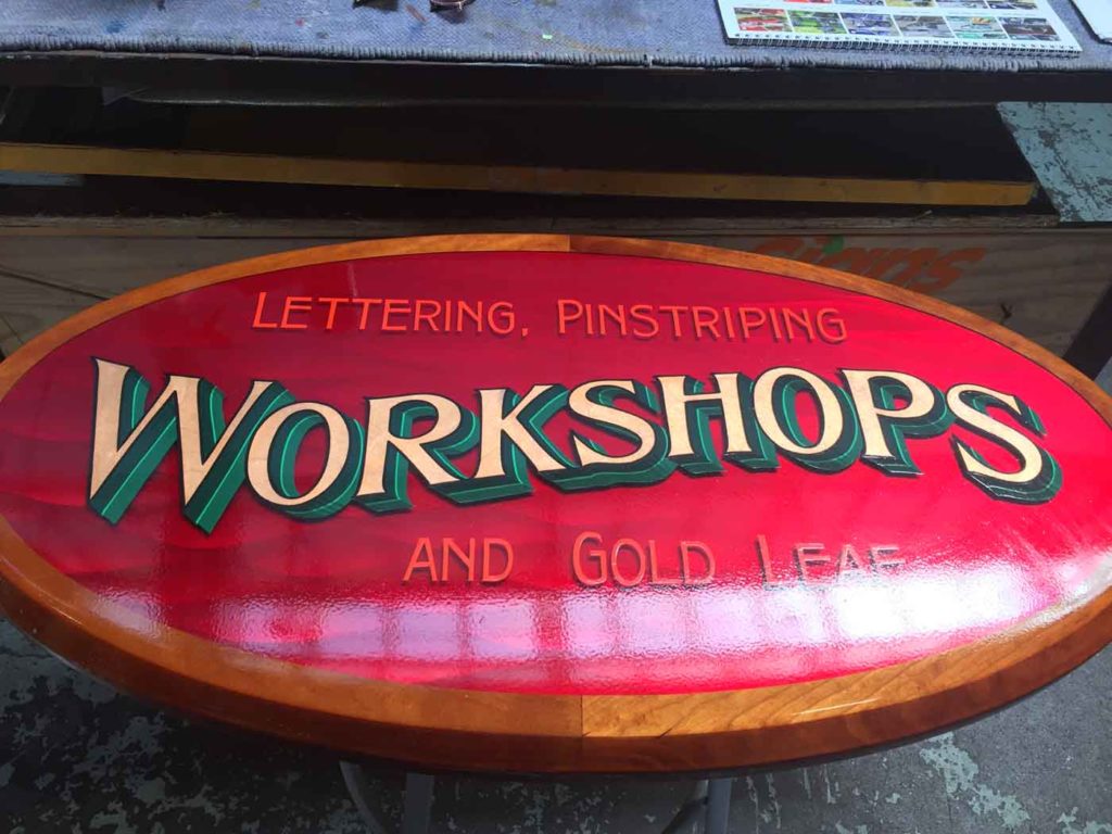 Workshops Sign
